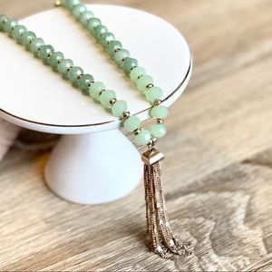 Banana Republic Stone Long Necklace